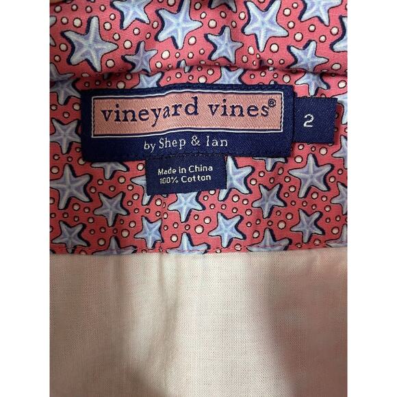Vineyard Vines Pink and Blue Mini Skirt - Picture 7 of 8
